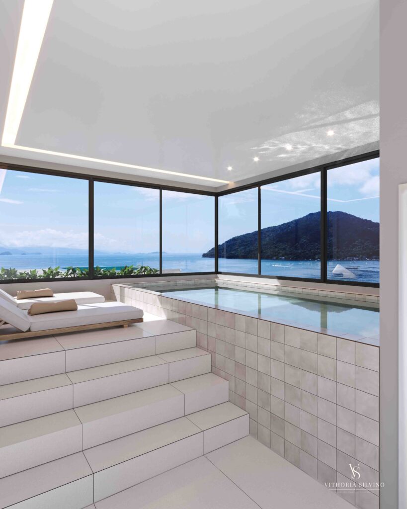APARTAMENTO ALTO PADRÃO OBRA FINALIZANDO PRONTO PARA VENDA ORLA DO ITAGUÁ FRENTE MAR VISTA MAR IMOBILIARIA VITHORIA SILVINO UBATUBA SÃO PAULO-10
