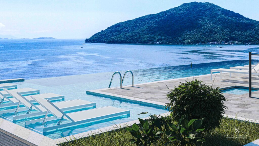 APARTAMENTO ALTO PADRÃO OBRA FINALIZANDO PRONTO PARA VENDA ORLA DO ITAGUÁ FRENTE MAR VISTA MAR IMOBILIARIA VITHORIA SILVINO UBATUBA SÃO PAULO-6