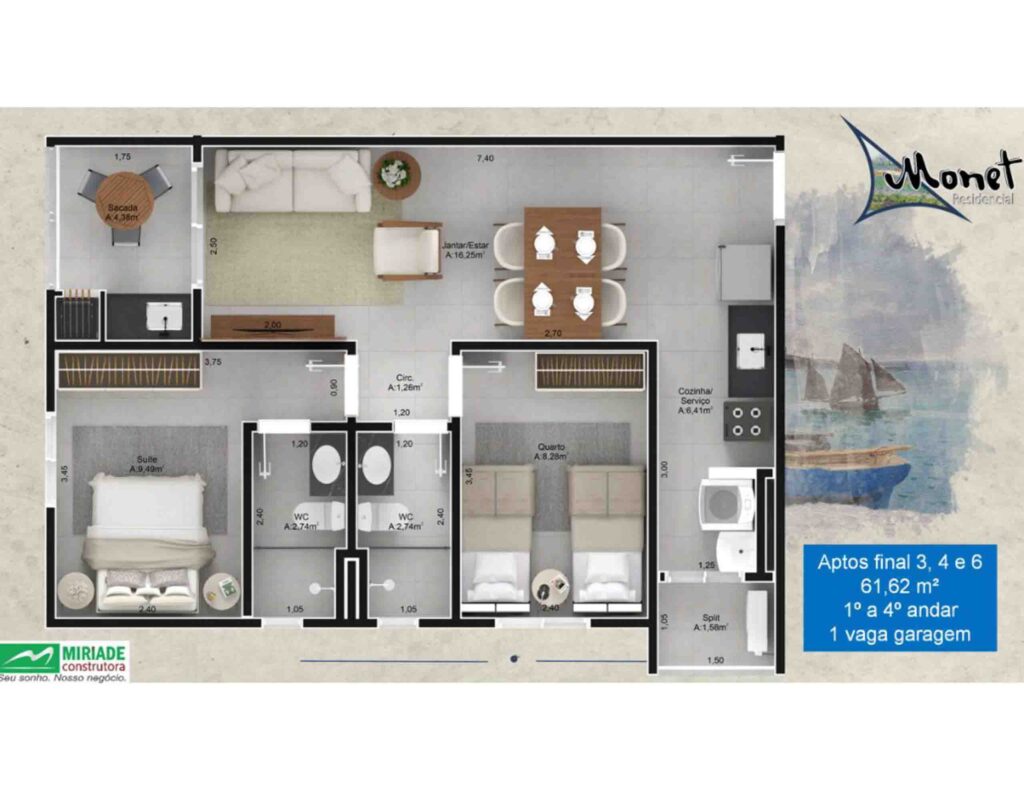 apartamento lançamento no centro de ubatuba preço fecgado investimento imobiliário gestão em negocios imobiliários ubatuba são paulo litoral norte -22