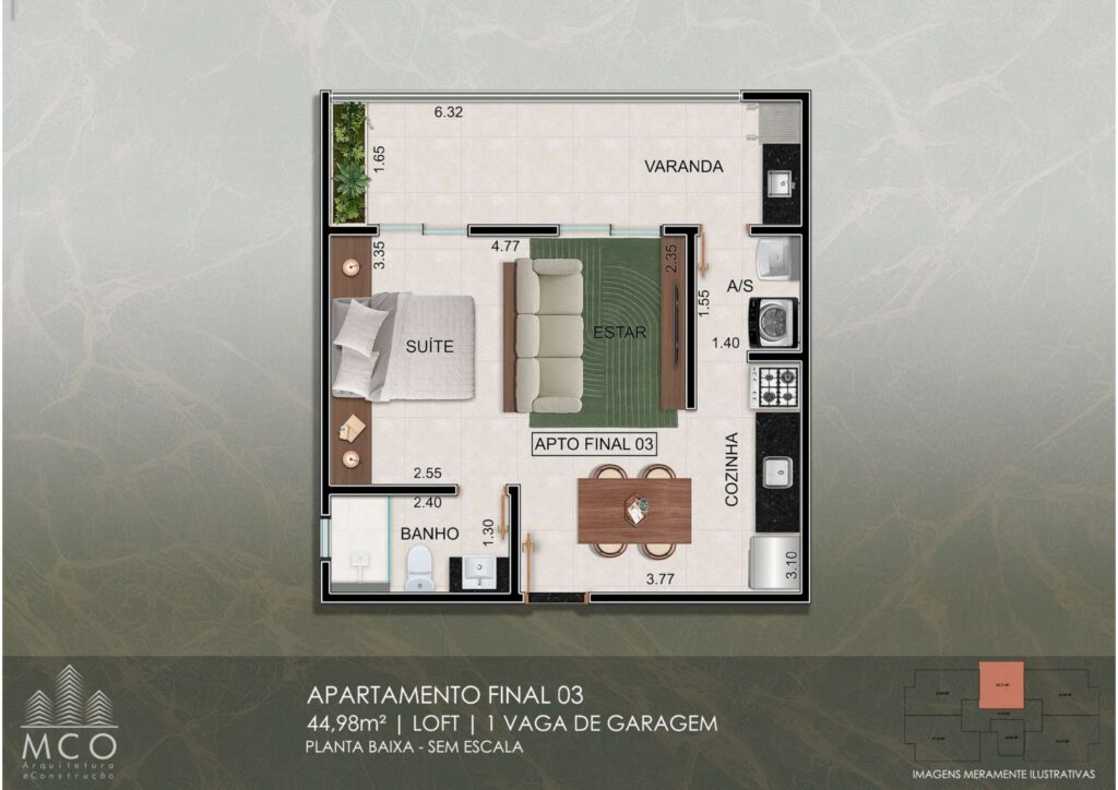 apartamento lançamento na planta a venda no centro de ubatuba valor de investimento ubatuba litoral norte de são paulo