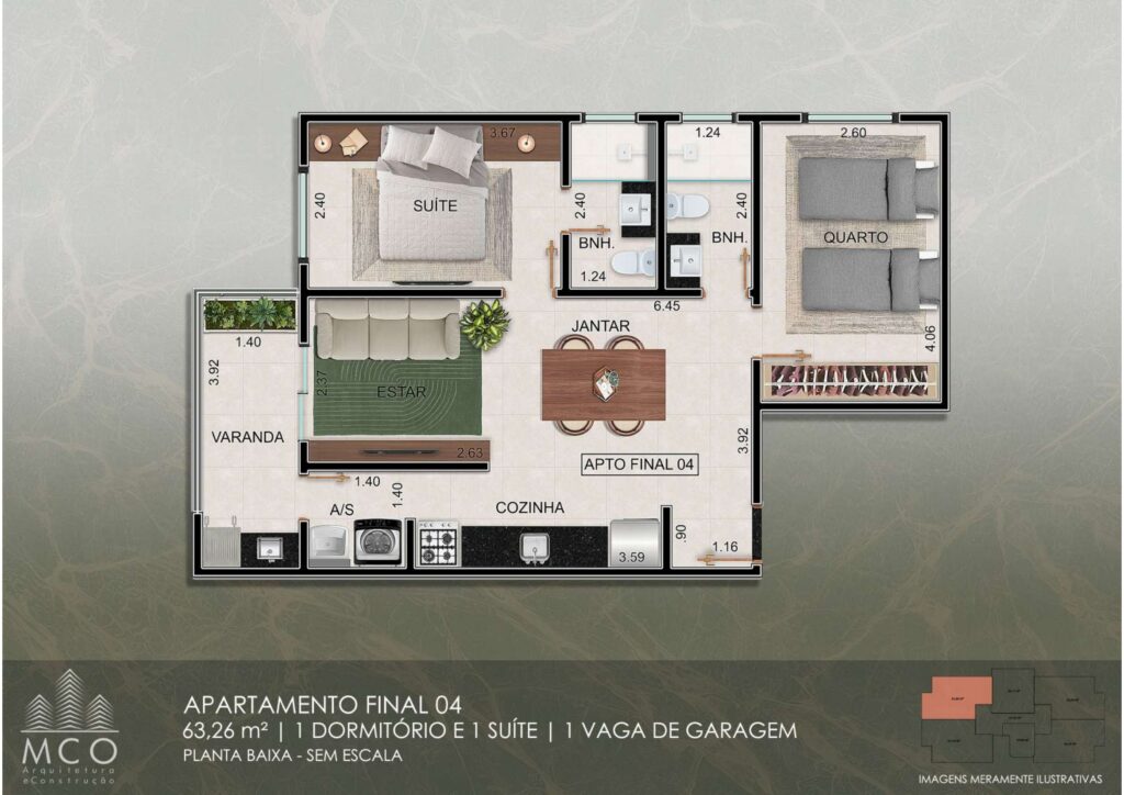 apartamento lançamento na planta a venda no centro de ubatuba valor de investimento ubatuba litoral norte de são paulo