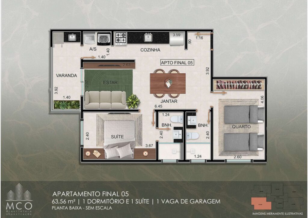 apartamento lançamento na planta a venda no centro de ubatuba valor de investimento ubatuba litoral norte de são paulo
