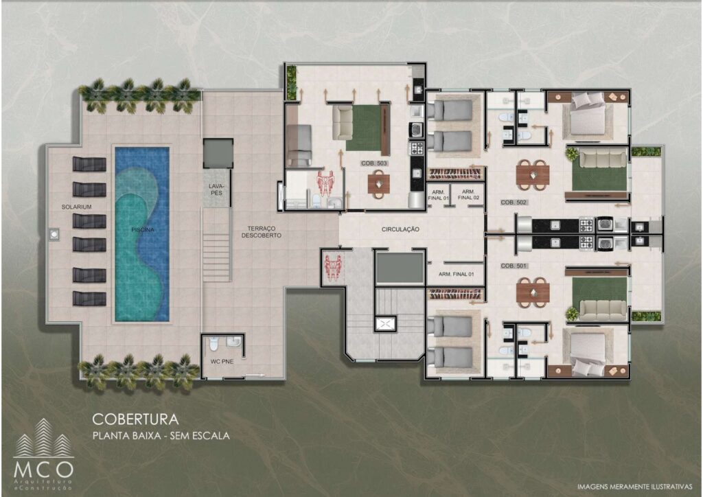 apartamento lançamento na planta a venda no centro de ubatuba valor de investimento ubatuba litoral norte de são paulo