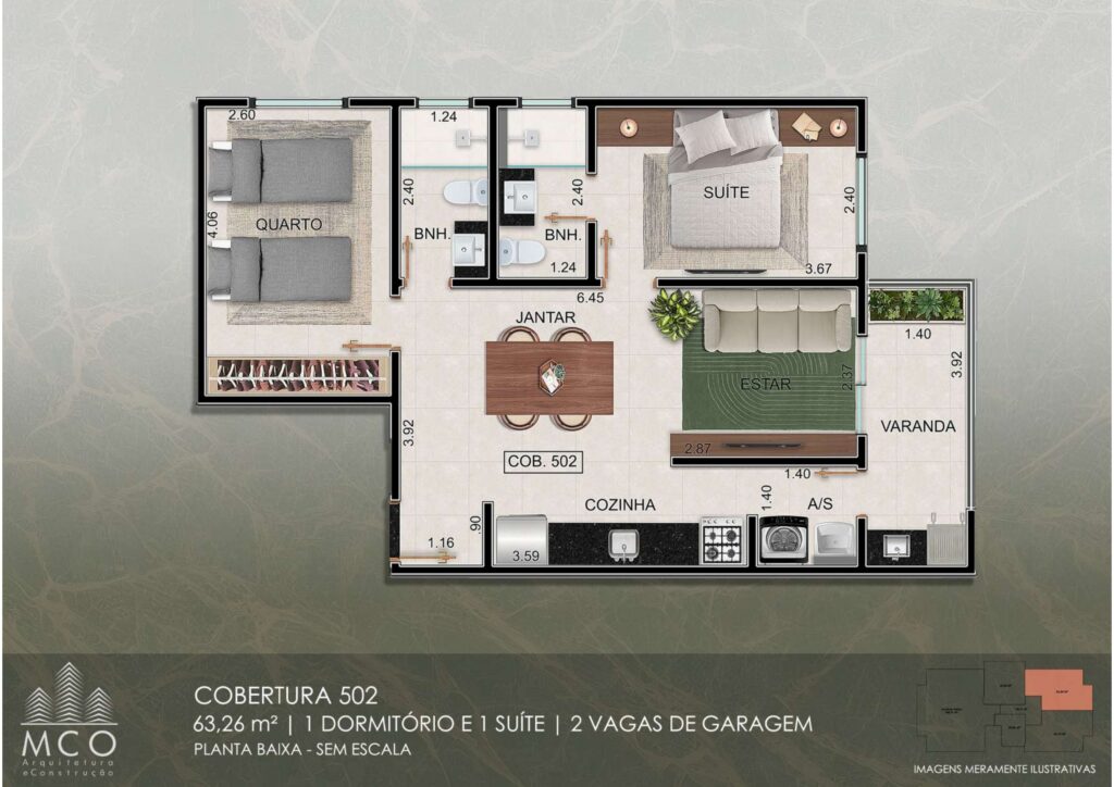 apartamento lançamento na planta a venda no centro de ubatuba valor de investimento ubatuba litoral norte de são paulo